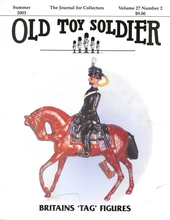Summer 2003 Old Toy Soldier Magazine Volume 27 Number 2